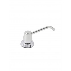 Miniature-3 Dispensador de jabón líquido sobre listón de acero inoxidable con caño doblado antivandálico BO-822