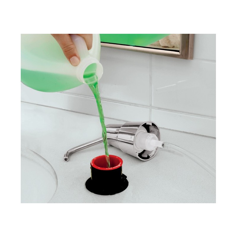 Stainless steel foam soap dispenser counter top mounted - SUPRATECH