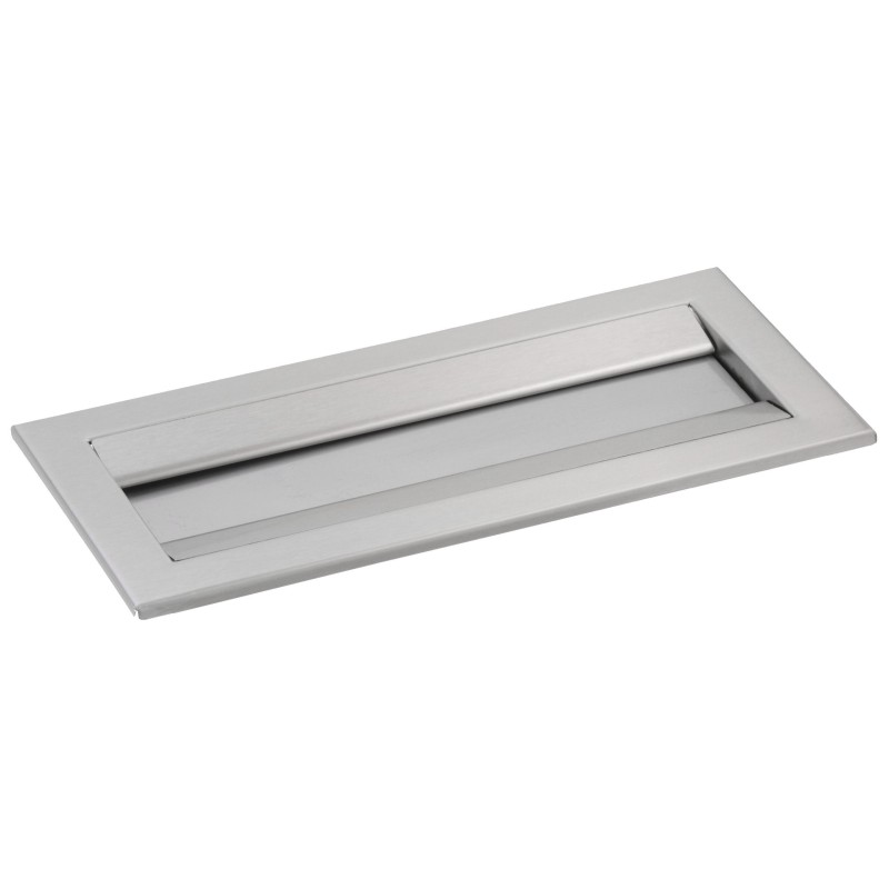 Dispensador de toallas de acero inoxidable con ranura para montar en el mueble