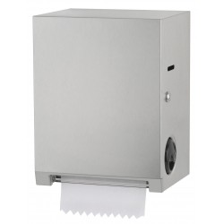 Stainless steel autocut roll towel dispenser