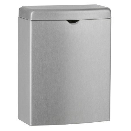 Poubelle serviettes hygiéniques inox murale