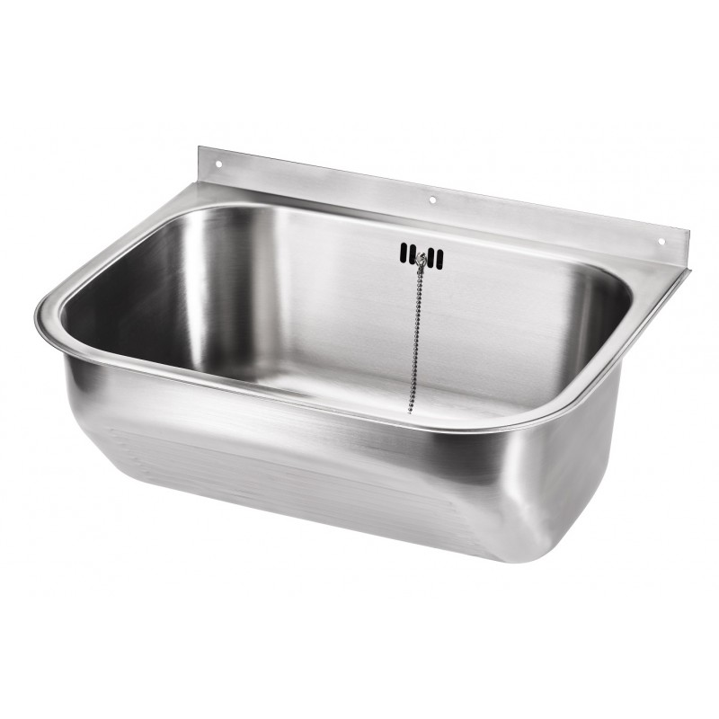 Photo Utility sink with upstand for wall mounting B-050