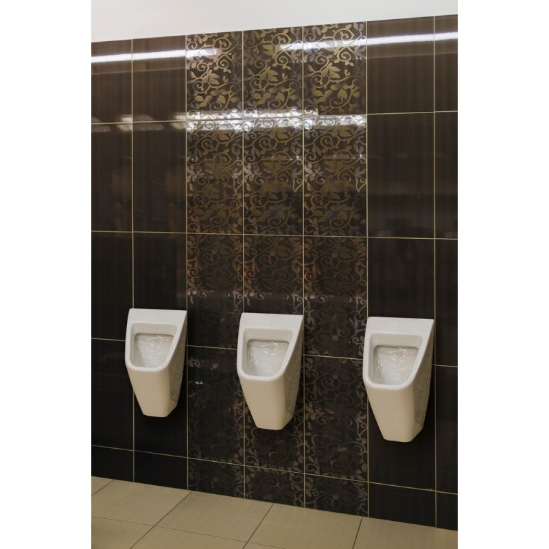Concealed and automatic rinsing VILA urinal