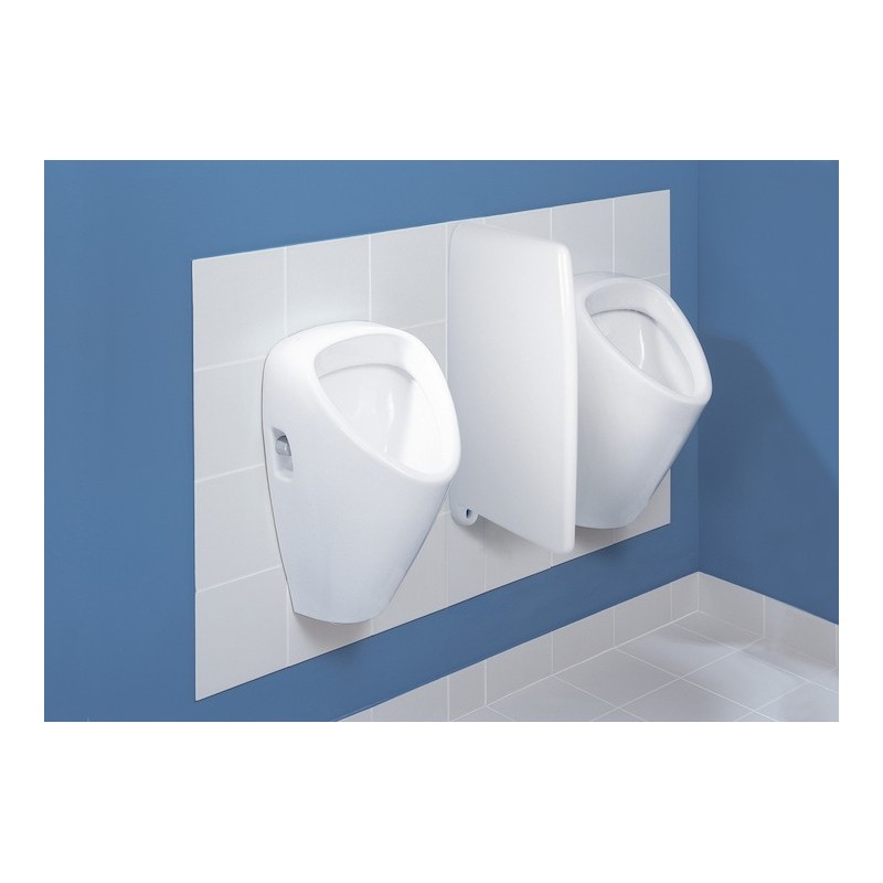 Smart urinal GOLEM with automatic rinsing