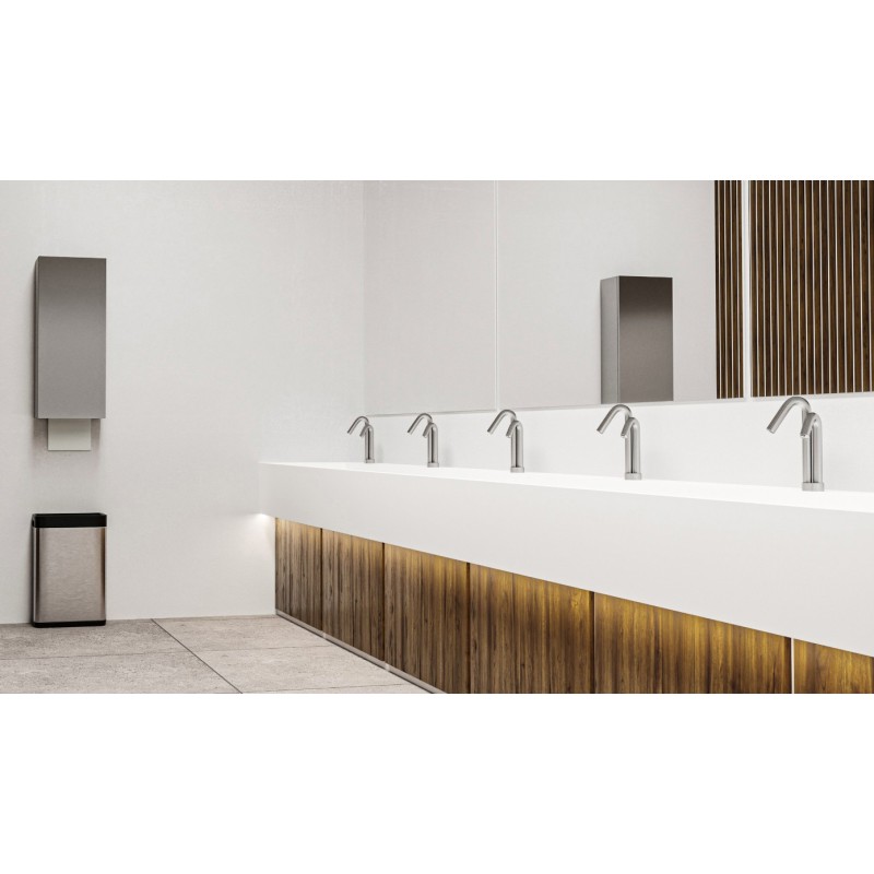 Robinet 2 en 1 eau et savon automatique sur gorge ONE