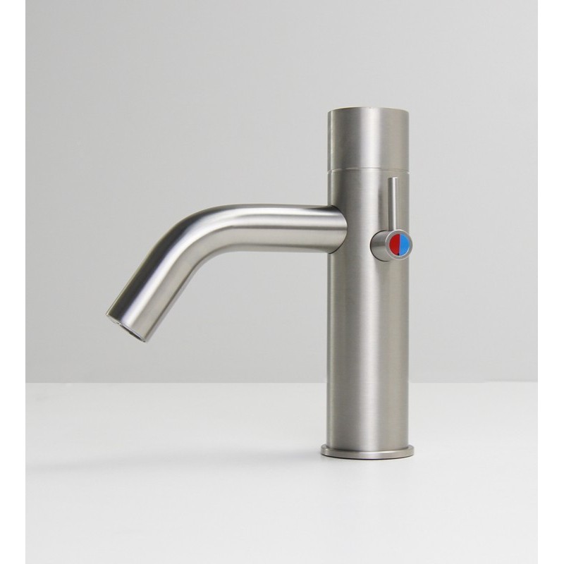 Robinet sans contact élégant et robuste EXTREME DS avec mitigeur, en inox AISI 316