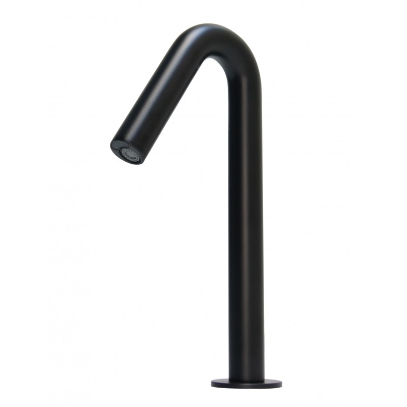 Siphon lavabo noir mat design pour salles de bain haut de gamme 