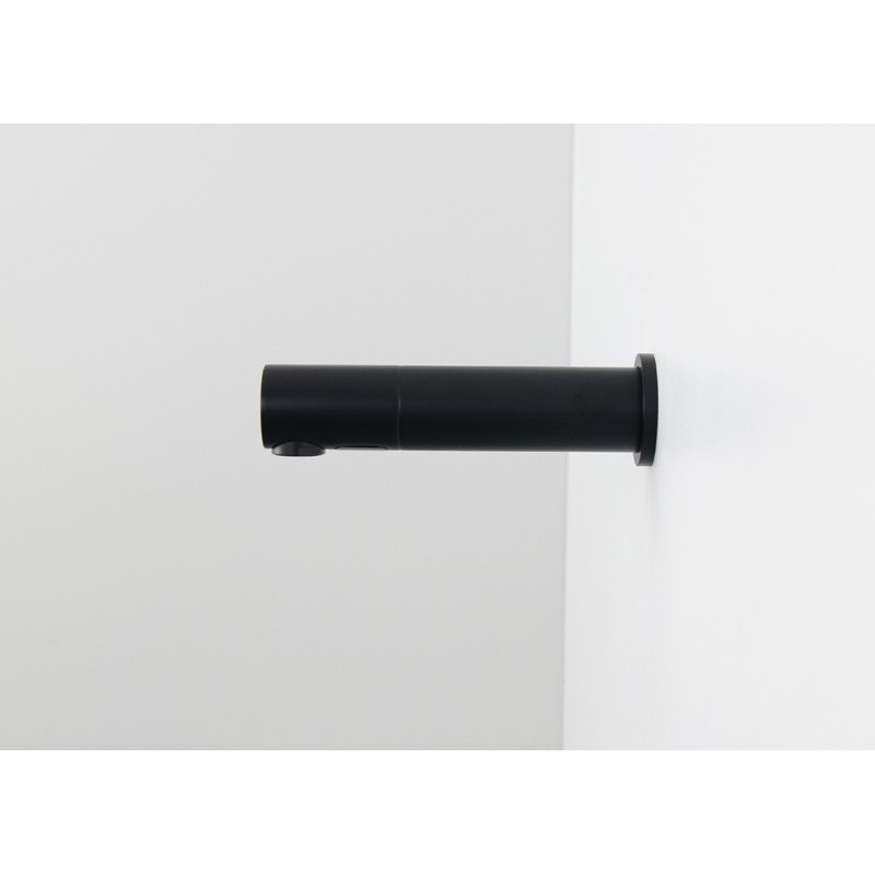 Robinet mural lavabo automatique RONDEO noir mat BLACK