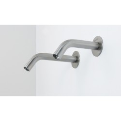 Robinet mural électronique inox EXTREME WS avec distributeur de savon design assorti pour sanitaires publics Miniature-4 Robinet mural électronique inox EXTREME WS avec distributeur de savon design assorti pour sanitaires publics RES-901-S1