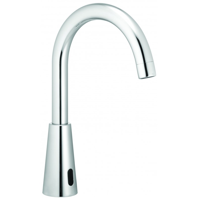 Photo Automatic swan neck faucet AKWAVIVA for cold water or pre-mixed RES-201