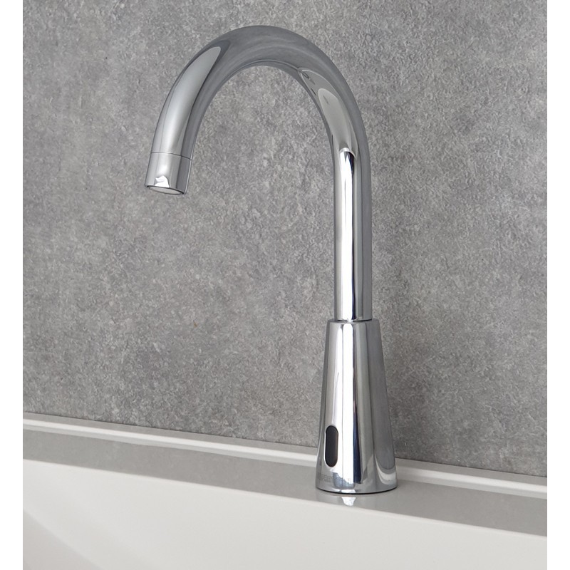 Electronic faucet for wash basin swan neck AKWAVIVA