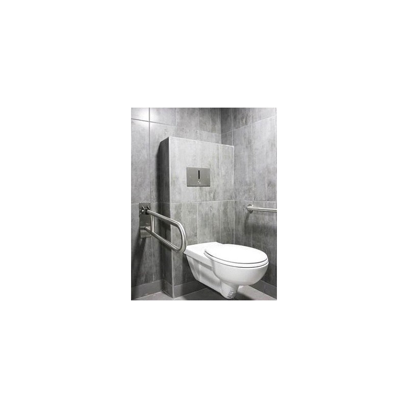 Wall hung toilet frame for with tank and automatic flush I-Caro