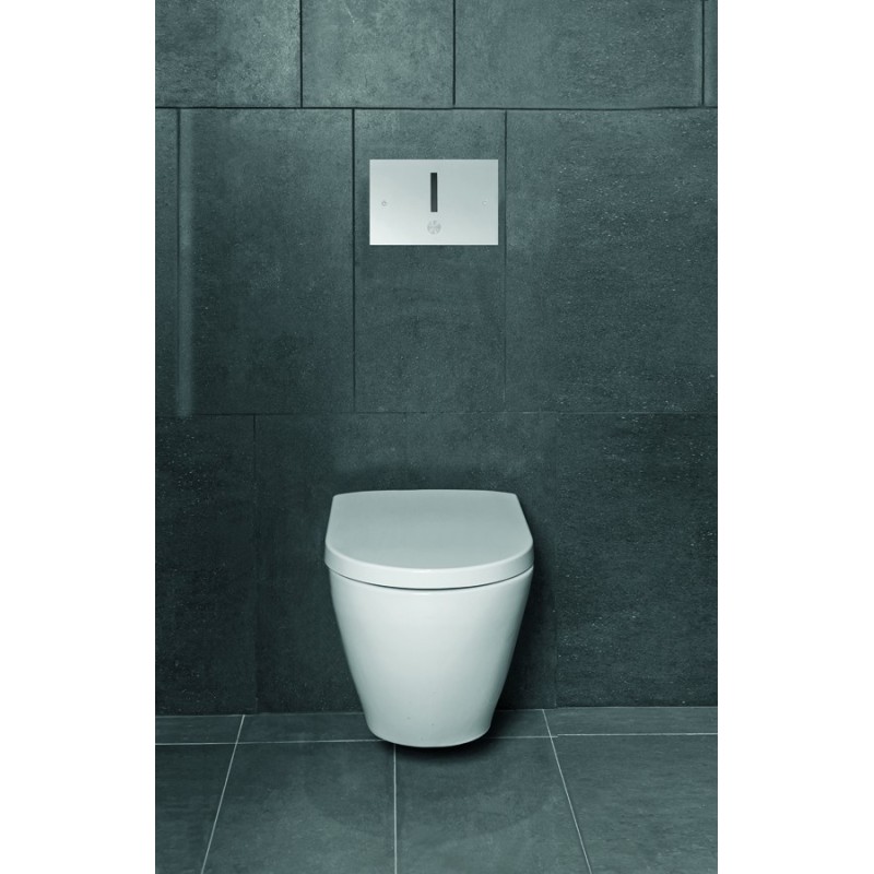Wall hung toilet frame for with tank and automatic flush I-Caro