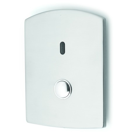 Robinet électronique inox pour chasse automatique de cuvette WC