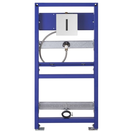 Bâti-support urinoir avec robinet électronique intégré I-Caro inox