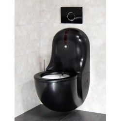 Miniature-7 WC automatique HYGISEAT noir pour sanitaires collectifs SUP1500