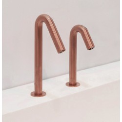 Miniature-1 Automatic tap ONE copper finish with matching soap dispenser RES-51-CO