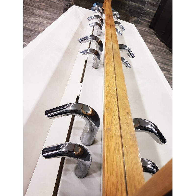 ALLURE DS touchless curved design tap with automatic soap dispenser