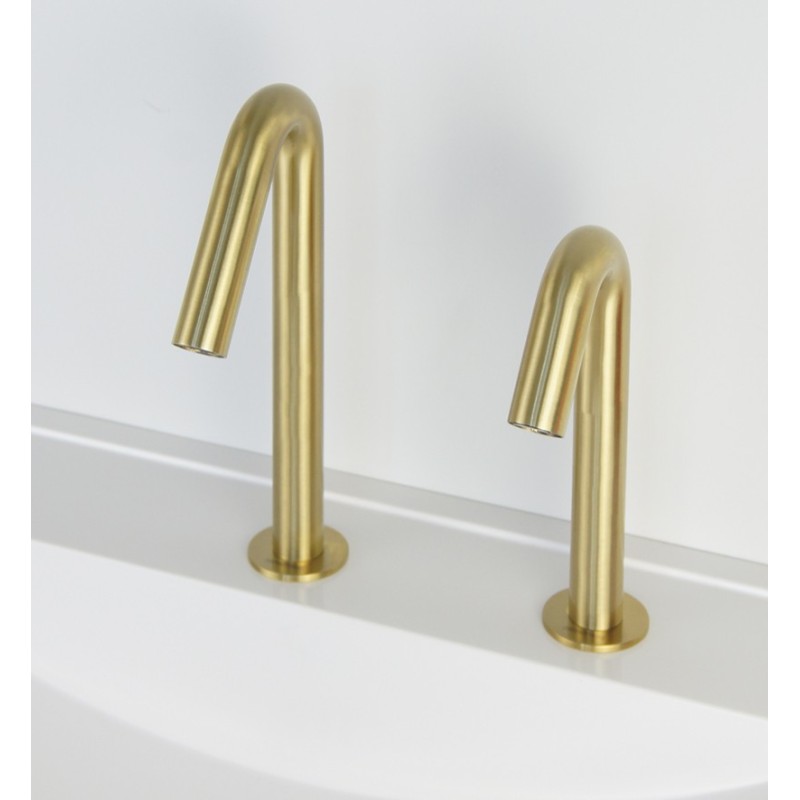 Automatic soap dispenser ONE matt or shiny gold finishing