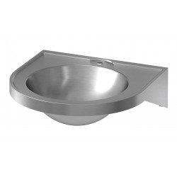 Miniature-2 Lave-mains inox mural avec trou robinet LM-035-S