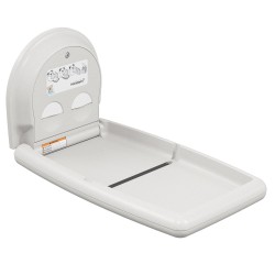 Professional foldable wall-mounted baby changing station