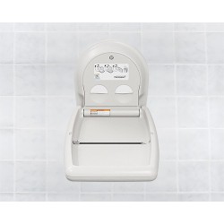 Professional foldable wall-mounted baby changing station