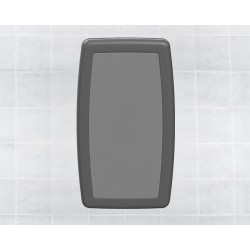 Wall-mounted vertical professional changing table in grey Wall-mounted vertical professional changing table in grey