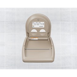 Table de change bébé murale pour sanitaires en collectivités
