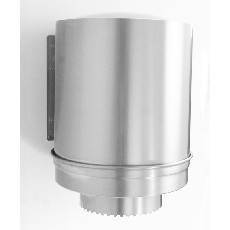 Stainless steel centre feed roll towel dispenser