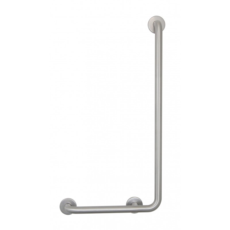 Photo Stainless steel wall bar with right angle IB-08-S-D