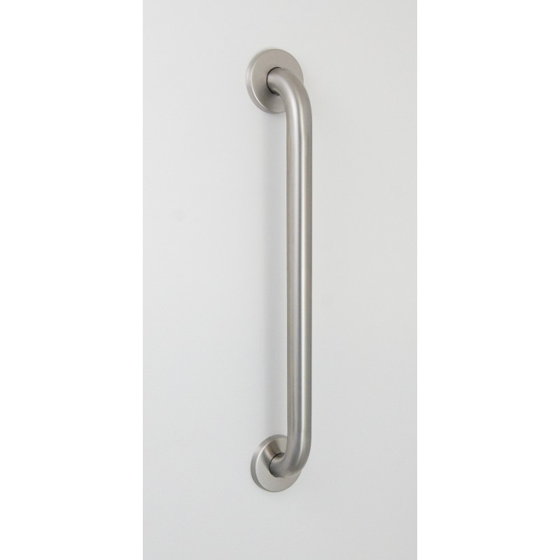 Right grab bar in stainless steel