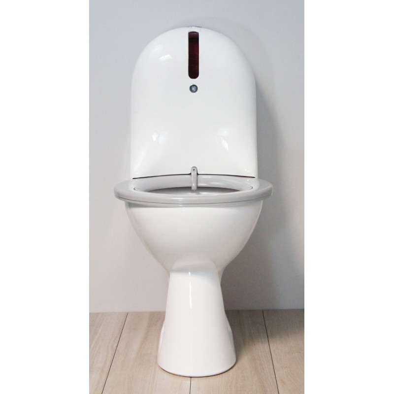 Photo Toilettes PMR avec lavage automatique du siège HYGISEAT SUP1020-SUP1065