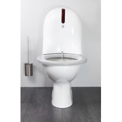 Miniature-0 WC au sol avec réservoir sortie verticale HYGISEAT automatique SUP1010