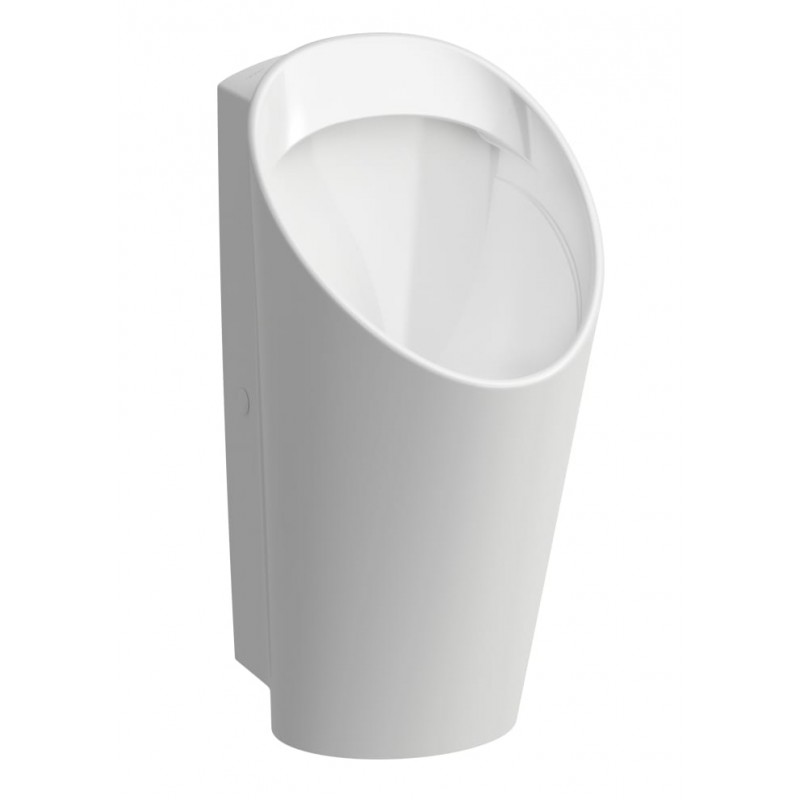 Photo Automatic urinal LEMA rimless with removable drain from the top S59RZ