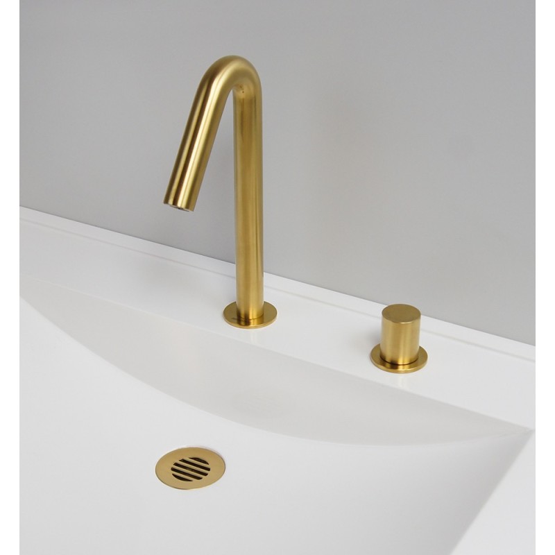 Mitigeur design automatique ONE finition dorée Antique Bronze