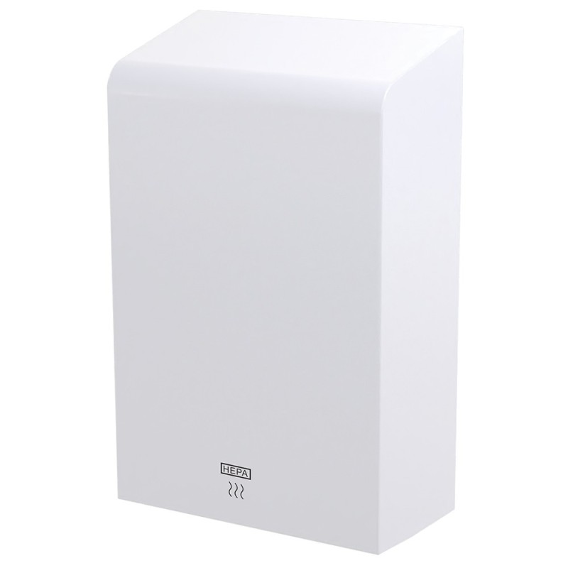 Secamanos con acabado blanco