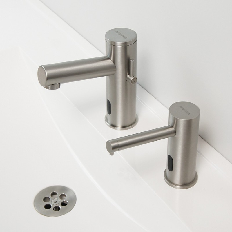 Grifo automático ELITE Inox AISI 316 con diseño contemporáneo