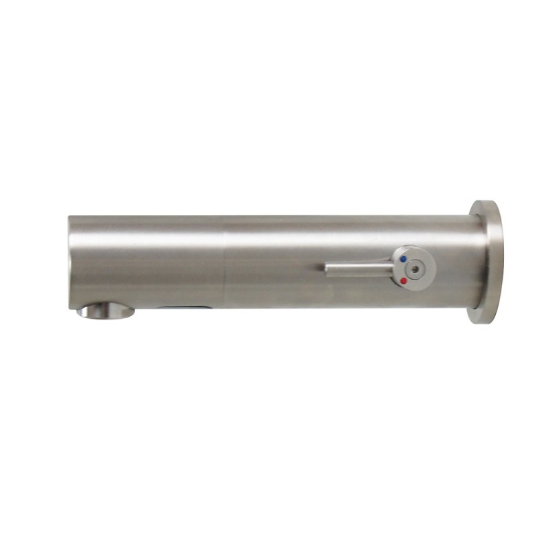 RONDEO stainless steel wall-mounted electronic mixer for upscale bathroom spaces