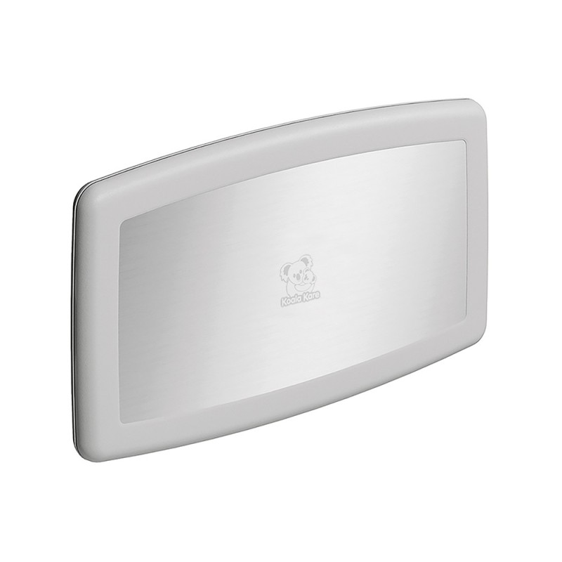 Professional Horizontal Wall-Mounted Baby Changing Table with Stainless Steel Front