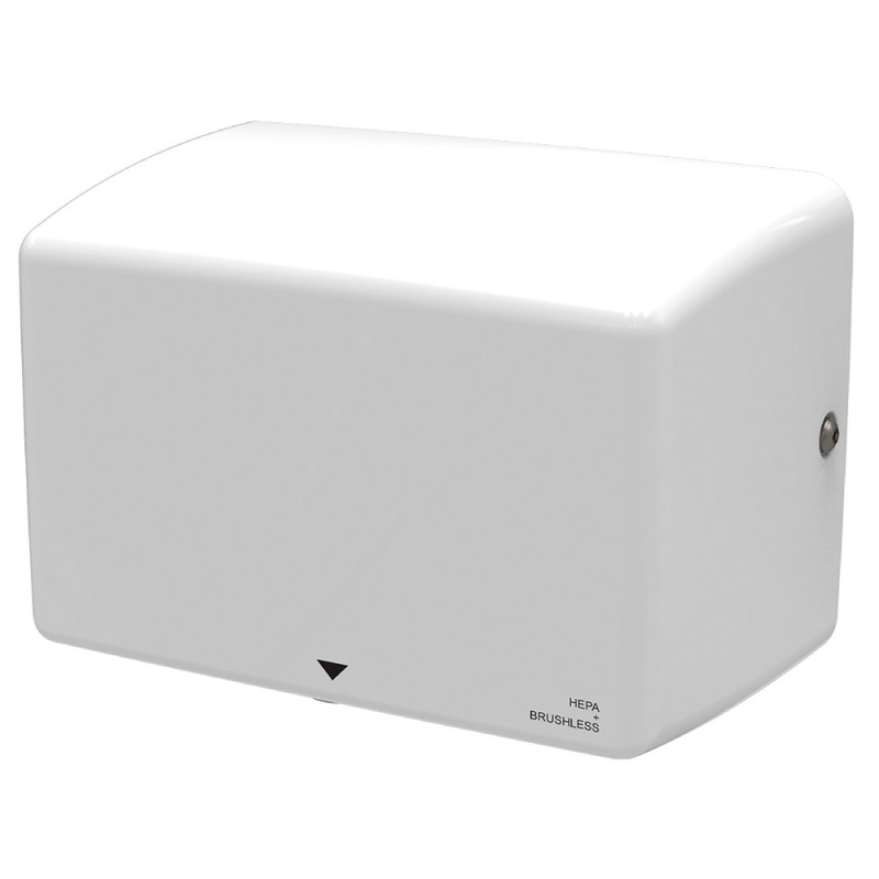 Sèche-mains inox haute vitesse COMPACT sans balais - SUPRATECH