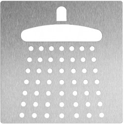 Miniature-1 Pictogram shower in stainless steel, on demand WAC-204