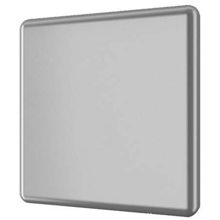 Flush programmable by duration and interval for communal urinals, vandal-proof stainless steel front