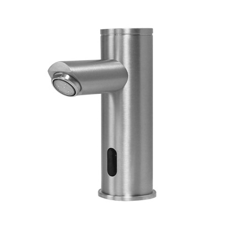 SMART touch-free faucet in brushed AISI 316 stainless steel