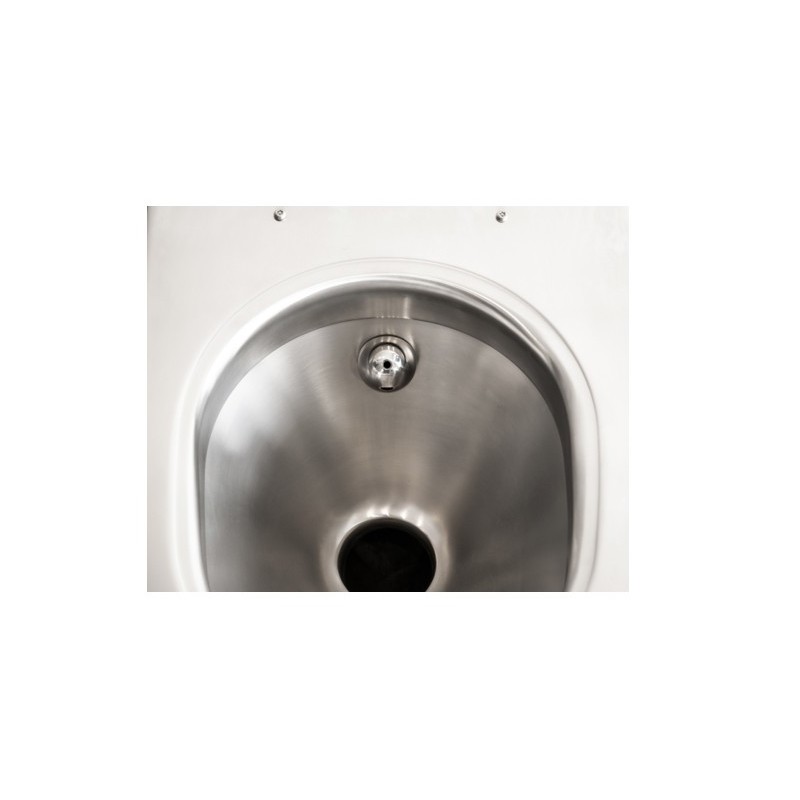 Inodoro de acero inoxidable ULTIMA con ducha higiénica