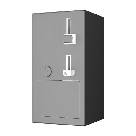 Monnayeur minuteur à jeton ou pièce Euros inox pour douche