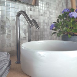 Miniature-1 High-rise automatic soap dispenser for countertop basins RES-56-R