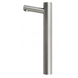 Extra tall electronic ELITE stainless steel faucet for countertop washbasins