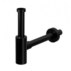 Miniature-0 Siphon lavabo design noir mat BS-9N