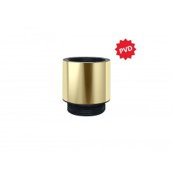 Miniature-3 Siphon court finition doré mat BS-6