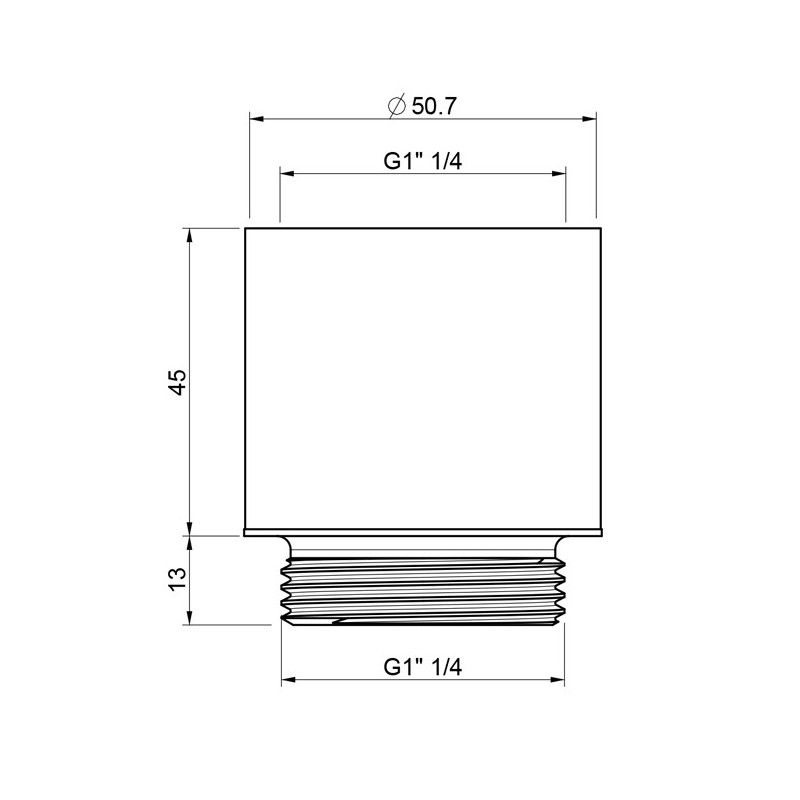 Siphon droit lavabo gain de place inox Siphon droit lavabo gain de place inox